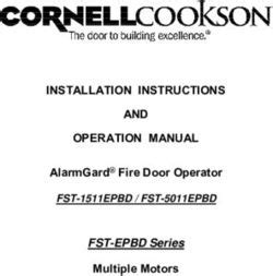 cookson door instruction manual